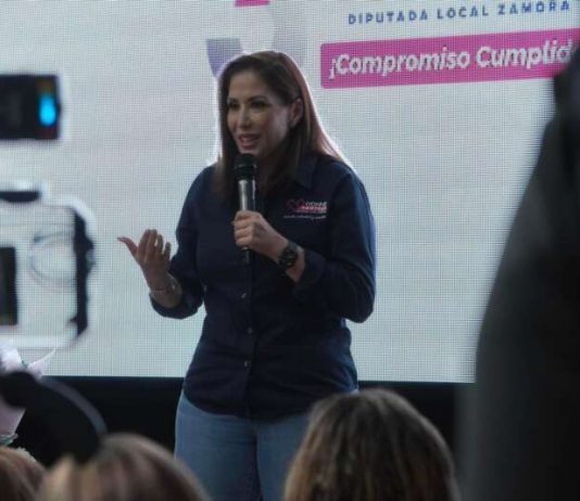 Ivonne Pantoja rinde informe legislativo: compromiso y resultados por Zamora