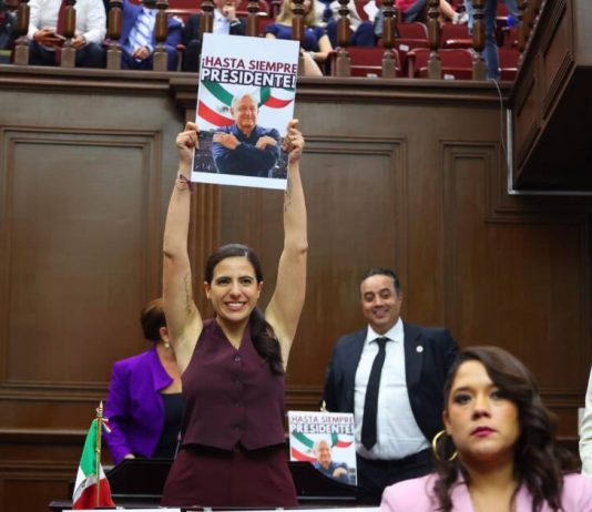 Diputada Bugarini vota por un Poder Judicial cercano al pueblo y no a la burguesía