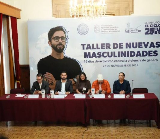 Coordinador del GPPRD inaugura Taller de Nuevas Masculinidades