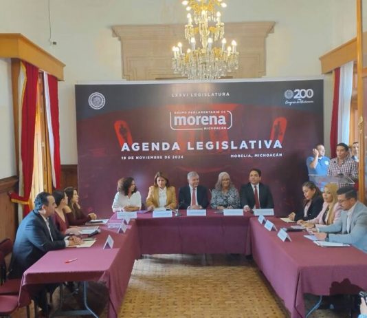 Morena presenta agenda legislativa basada en reformas constitucionales
