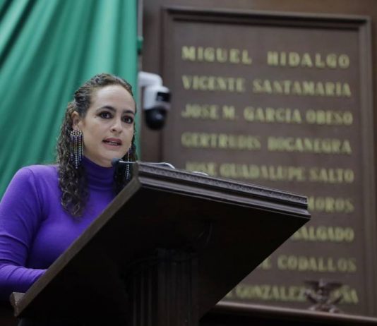 Sandra Arreola impulsa reforma para frenar violencia contra mujeres en Michoacán