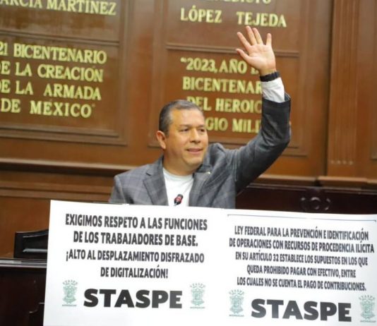 Lleva Barragán al Congreso exigencia para regresar pagos en efectivo a las ventanillas de finanzas