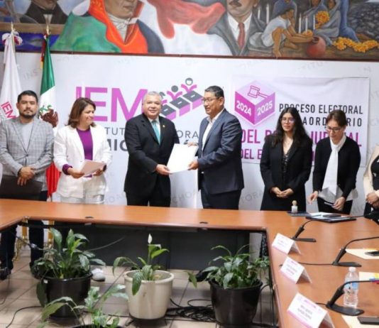 El Congreso del Estado entregó al IEM el listado de personas aspirantes a participar en elección judicial