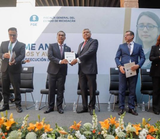 Recibe Congreso del Estado Sexto Informe de Labores de la FGE