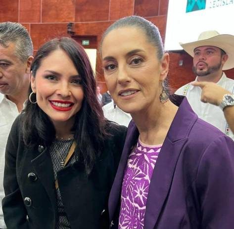 Convoca Nalleli Pedraza a respaldar a Claudia Sheinbaum este 9 de marzo
