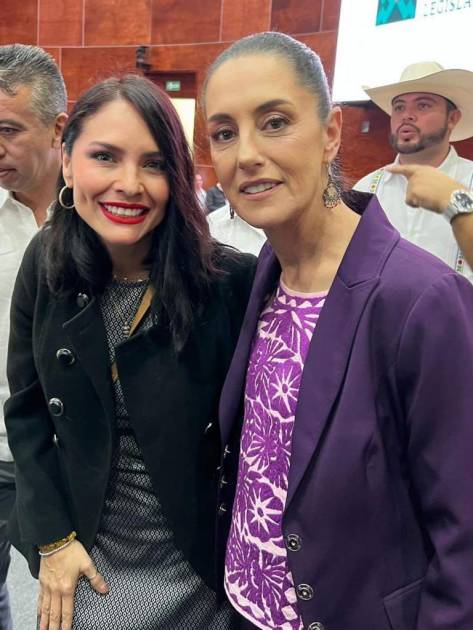 Convoca Nalleli Pedraza a respaldar a Claudia Sheinbaum este 9 de marzo