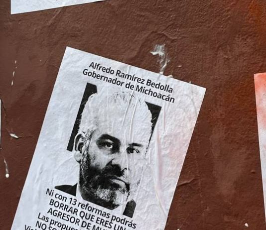 “Acusan a Ramírez Bedolla de agresor en marcha del 8M”