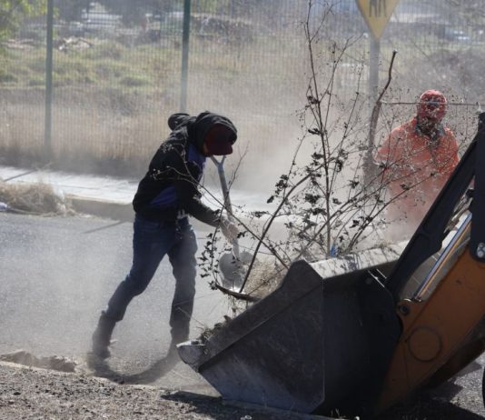 Gobierno de Morelia atiende con limpieza integral la Avenida Miguel Hidalgo y Oriente 6