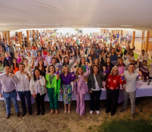 Cientos lo ratifican con Fabiola Alanís en Santa Clara del Cobre: “Es tiempo de mujeres”