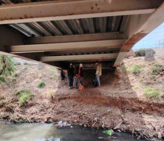Gobierno de Morelia interviene bajo puentes de Av. Solidaridad