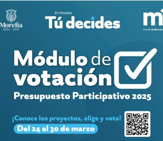 Listos, módulos de votación del Presupuesto Participativo 2025