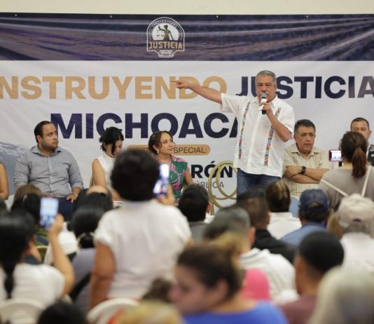 Condena Raúl Morón actos hostiles en asamblea informativa sobre elección judicial