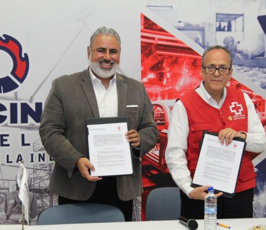 Signan CANACINTRA Morelia y Cruz Roja Mexicana convenio por la prevención de la salud