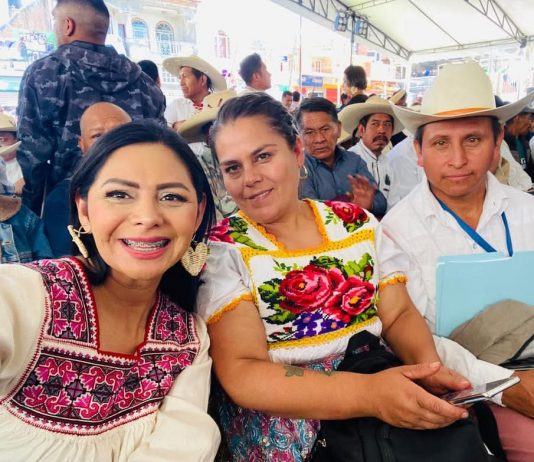 Araceli Saucedo reconoce compromiso de la presidenta Claudia Sheinbaum con Michoacán
