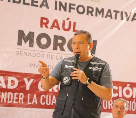 Con respeto y defendiendo los valores de Morena seguiré trabajando: JC Barragán