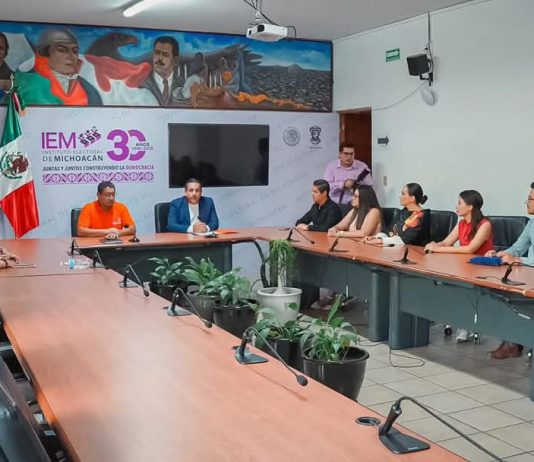 Movimiento Ciudadano Michoacán presenta Comisión Operativa Estatal ante el IEM