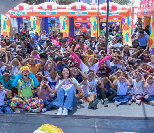 Niñas y niños de Chiquimitío y Atapaneo vivieron feliz celebración con Feria de la Niñez del DIF Morelia