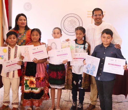 Premian a niñas y niños que participaron en el “Primer concurso de dibujo parlamentario 2025”