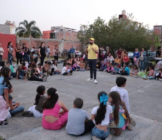 Con juegos y convivencia, el PRD Michoacán conmemora el Día de la Niñez