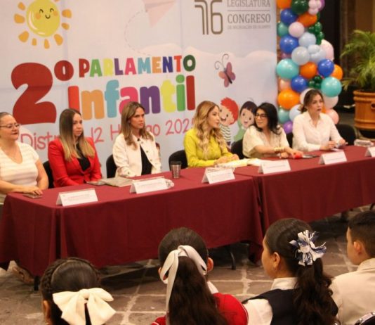El Congreso fue la sede del Segundo Parlamento Infantil del Distrito 12 de Hidalgo