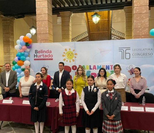 Las voces de la niñez suenan fuerte en el Parlamento Infantil del Distrito 12 de Hidalgo
