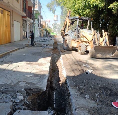 Ooapas informa sobre trabajos en la Colonia Adolfo López Mateos