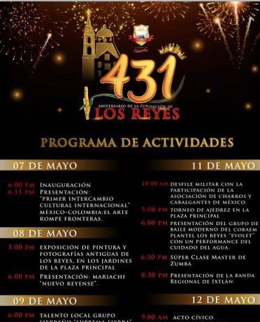 Los Reyes conmemora 431 años de historia y tradición, alcalde invita a ser parte de las actividades