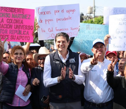 Alfonso Martínez arranca programa de suministro de agua en pipas