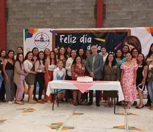 Reconoce Conejo Alejos con orgullo a las educadoras morelenses por su entrega y compromiso
