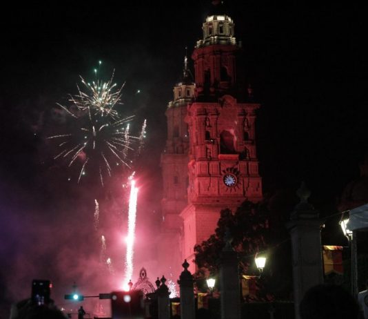 Celebró Morelia su 484 Aniversario con espectacular concierto