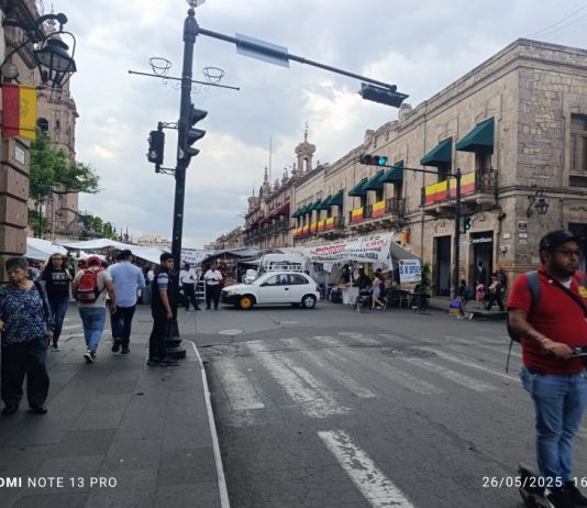 Poder de Base anuncia semana de protestas en Morelia: bloqueos, marchas y toma de oficinas