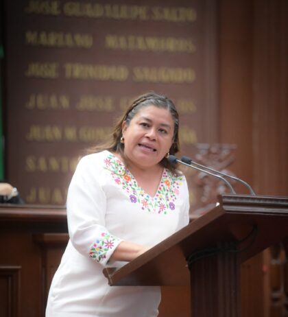 Condena Belinda Iturbide violencia contra los migrantes mexicanos y michoacanos