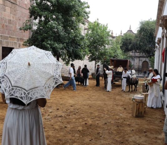 Inicia rodaje en Morelia de la película “Las Señoritas de Valladolid”
