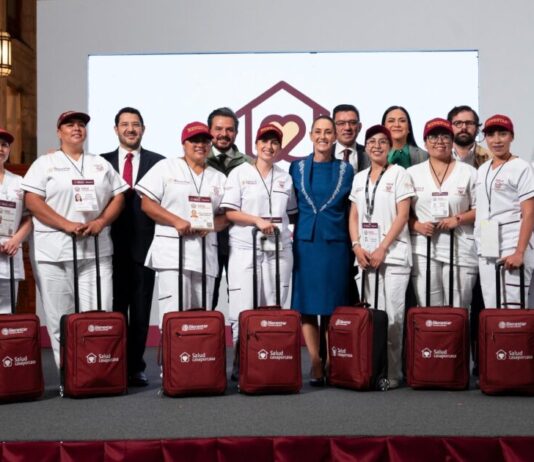 PRESIDENTA CLAUDIA SHEINBAUM ENCABEZA EL ARRANQUE NACIONAL DEL PROGRAMA SALUD CASA POR CASA