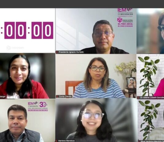 El IEM atiende consulta de candidaturas a personas juzgadoras