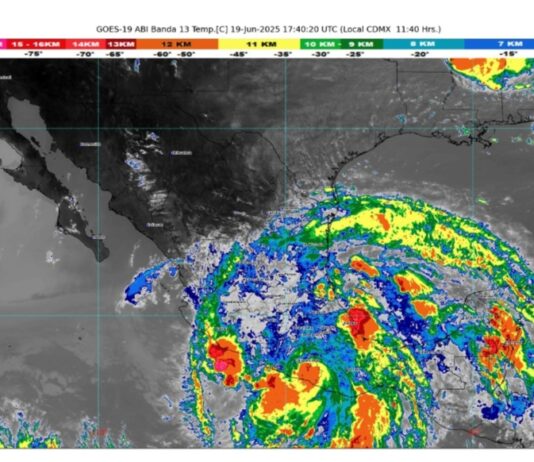 Huracán Erick pierde fuerza, pero Morelia se mantiene en alerta preventiva