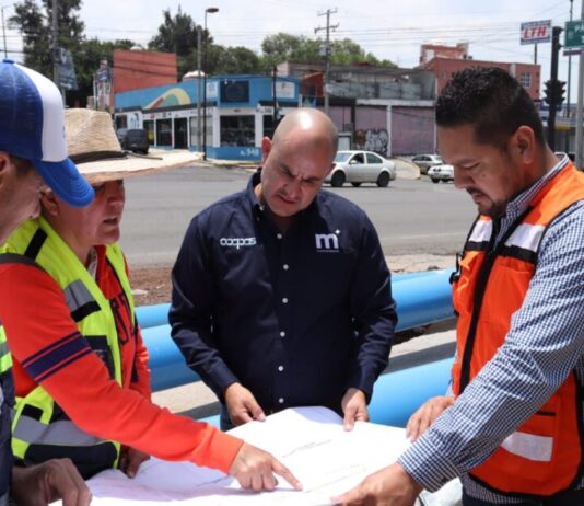 Supervisa Adolfo Torres importantes obras hidráulicas que beneficiarán a más de 320 mil habitantes de Morelia