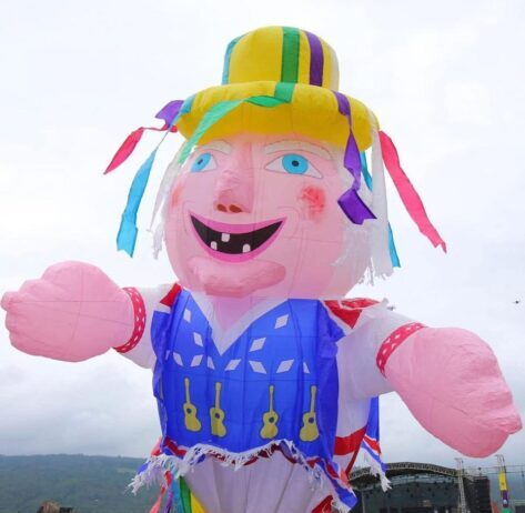 *Con Danza del Paloteo participa Puruándiro en Festival de Globos de Cantoya en Paracho: Belinda Iturbide