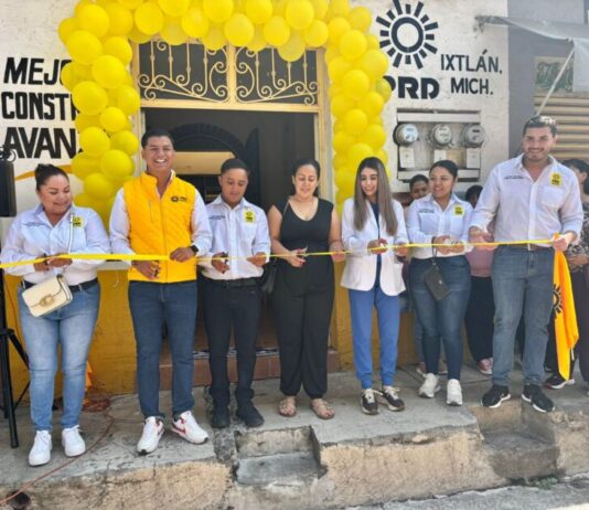 PRD municipal de Ixtlán inaugura consultorio dental que brindará atención digna y profesional