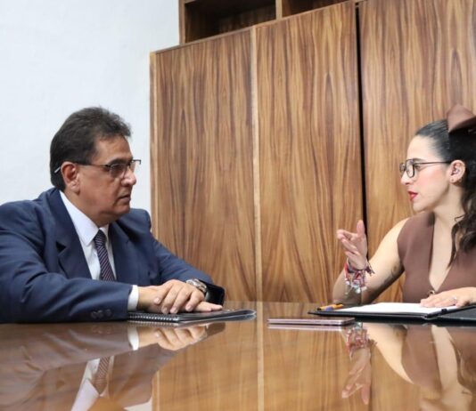 Presidenta del Congreso se reúne con presidente del Poder Judicial para definir pormenores de conformación de Comisión de Transición