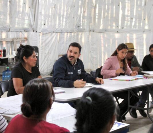Yankel Benítez da seguimiento a obra de drenaje en la colonia Rubén Jaramillo