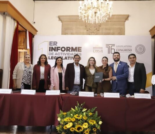 Fracción Parlamentaria del PRD presentó su Primer Informe Legislativo