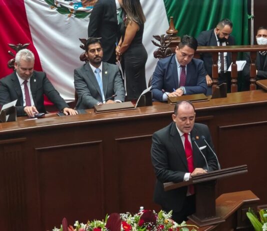 PT el único partido de izquierda, avala 4to Informe de Gobierno de Bedolla: Baltazar Gaona