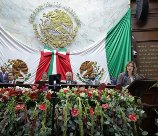 PRD llama a recuperar la paz en Michoacán durante respuesta al 4º Informe de Gobierno