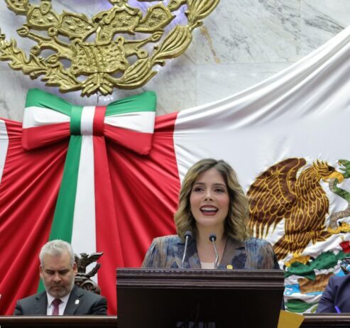 Durante Cuarto Informe de Gobierno, convoca Brissa Arroyo a vencer juntos los desafíos de Michoacán