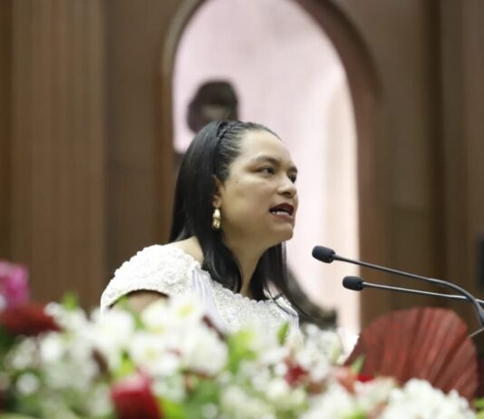 En el IV Informe de Gobierno del Ejecutivo, Eréndira Isauro destaca avances de la administración de Ramírez Bedolla