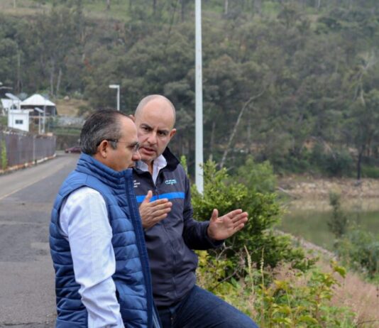 Adolfo Torres informa monitoreo de ríos y drenes en Morelia tras desfogue