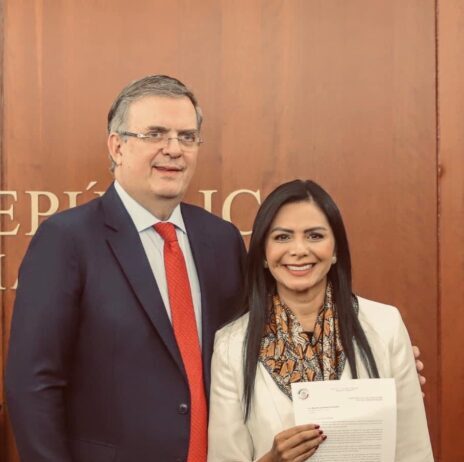 Araceli Saucedo Reyes solicita a Marcelo Ebrard, acciones que fortalezcan al campo michoacano y atienda las demandas de los productores