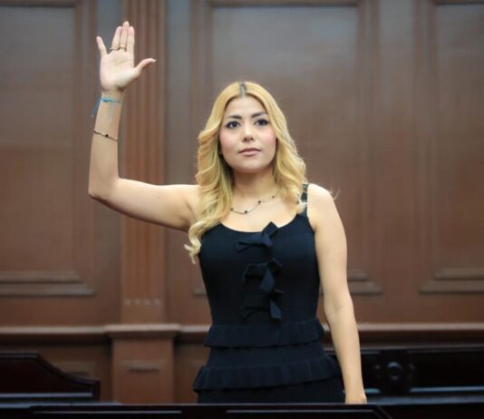 Desde tribuna del Congreso, Sandra Garibay pide justicia para los citricultores de Apatzingán