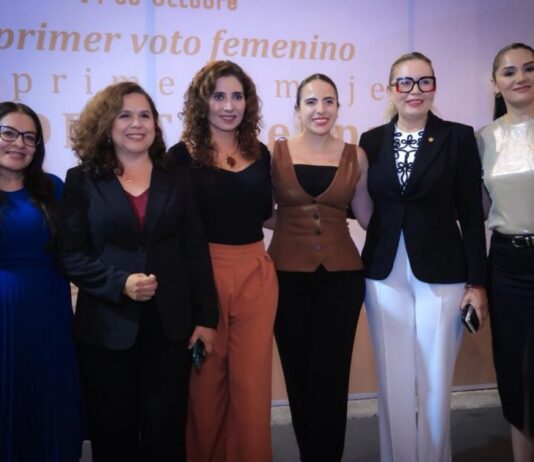 En el Congreso del Estado, honramos a las pioneras del voto femenino, con acciones y leyes concretas en favor de las mujeres: Giulianna Bugarini.